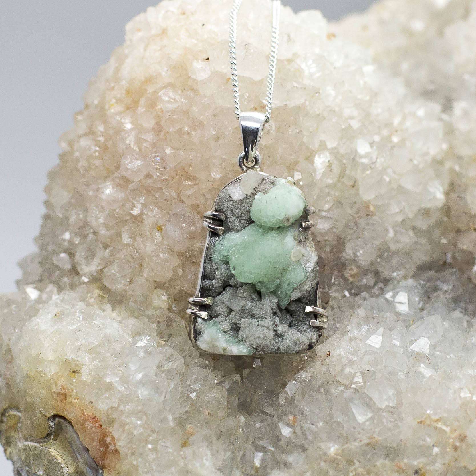 apophyllite necklace