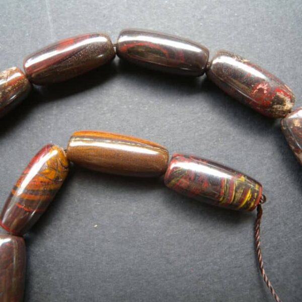 Tiger Iron Beads-443