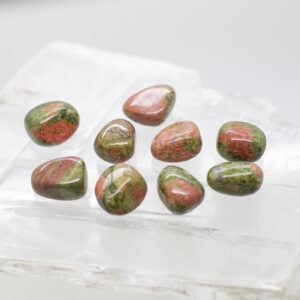 unakite tumbled stone 442