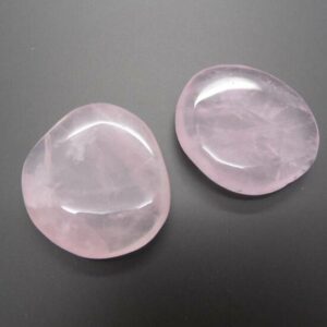 Rose Quartz Flat Stone