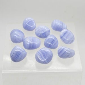 Blue Lace Agate Tumbled Stones