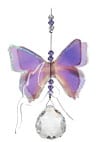 Suncatcher Butterfly Purple Azure-0