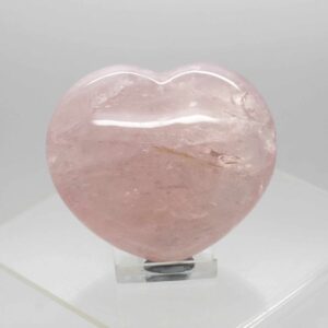 Rose Quartz Heart 2179