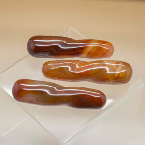 Carnelian Twist Massage Wand