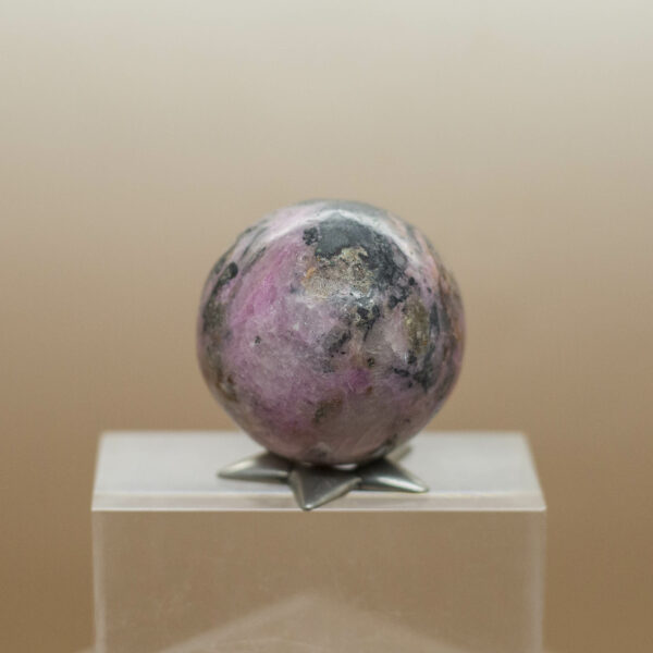 Cobaltian Calcite Salrose Sphere