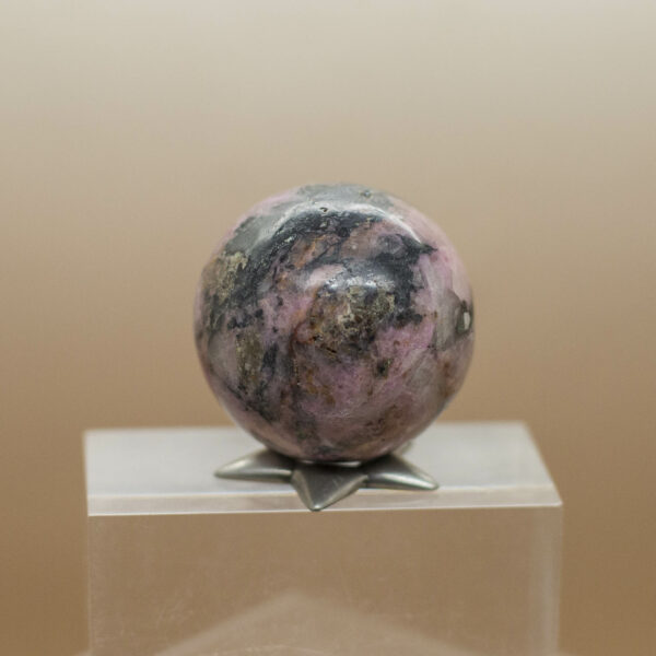Cobaltian Calcite Salrose Sphere - Image 3