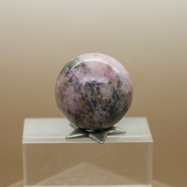 Cobaltian Calcite Salrose Sphere - Image 8