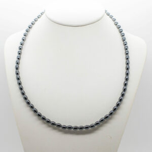 Hematite Bead Necklace