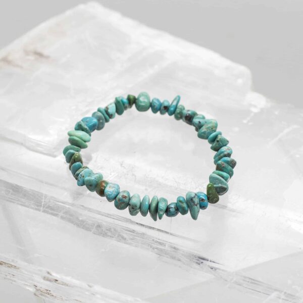 Turquoise Tumbled Stone Bracelet (2)