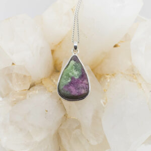 Ruby And Zoisite Pendant (1)