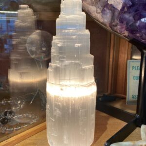 selenite lamp