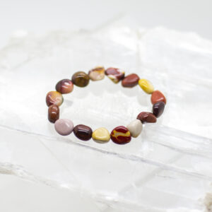 mookite tumbled stone bracelet (2)