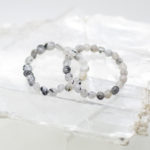 tourmalined quartz bracelet