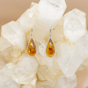 amber teardrop earrings (1)