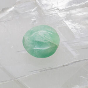 fluorite green tumbled stone