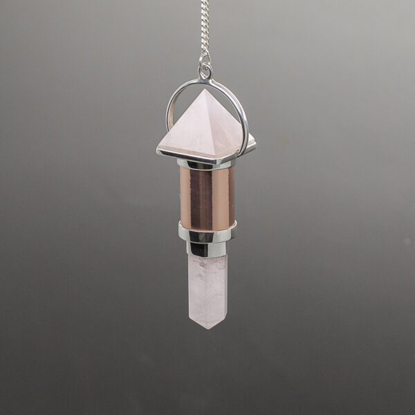 clear quartz and copper pendulum 4548 (copy)