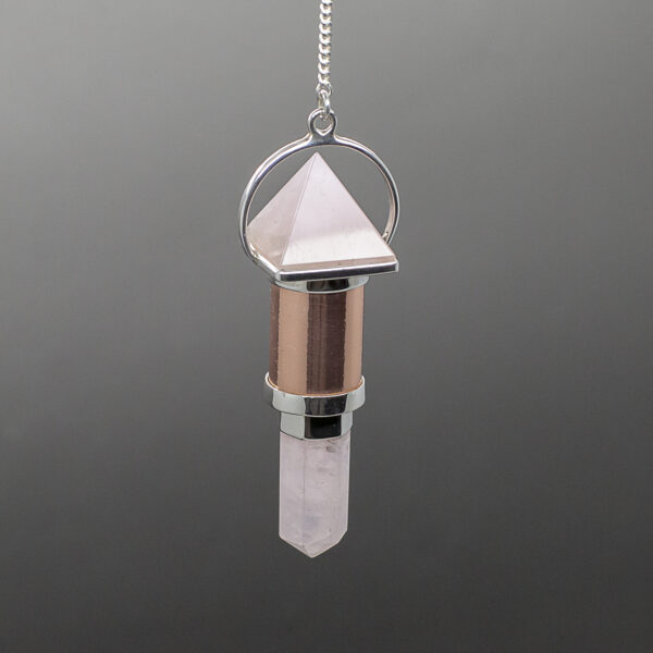 clear quartz and copper pendulum 4548 (copy)