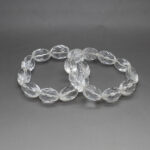 clear quartz chunky bracelet