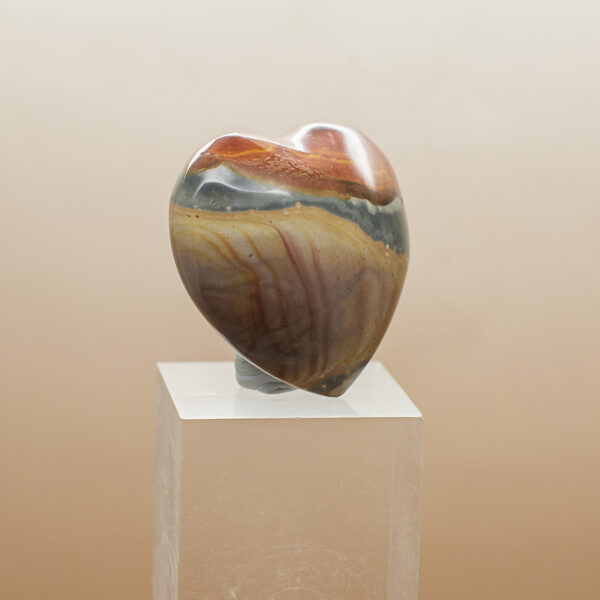 polychrome jasper heart