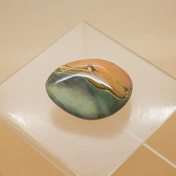 polychrome jasper hand stone
