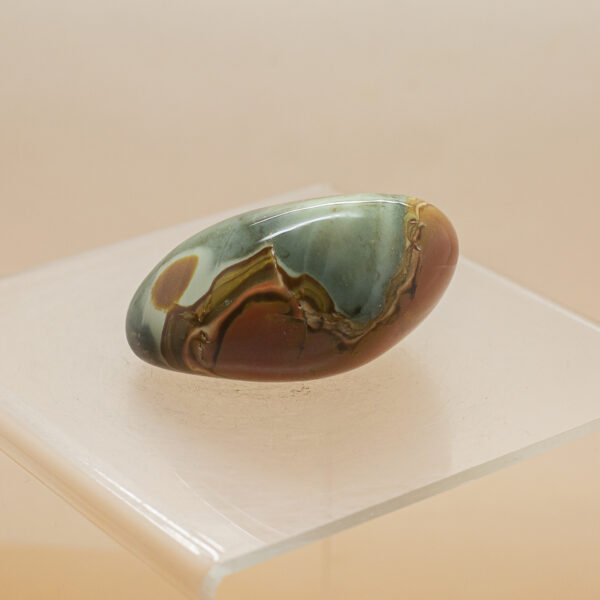 polychrome jasper hand stone
