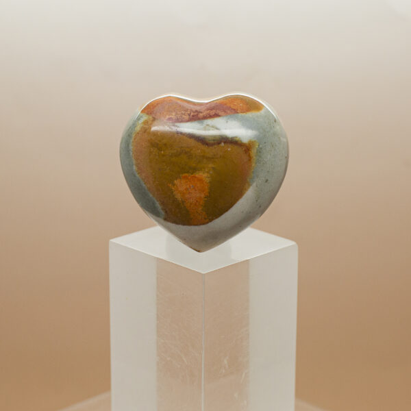 polychrome jasper heart
