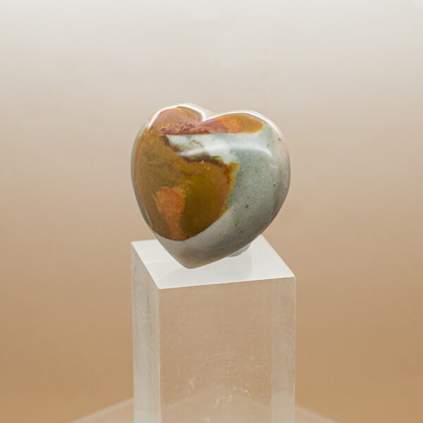 polychrome jasper heart