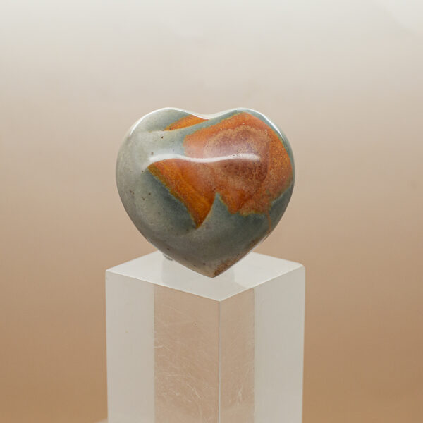 polychrome jasper heart