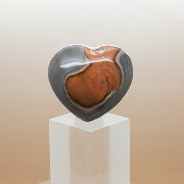 polychrome jasper heart