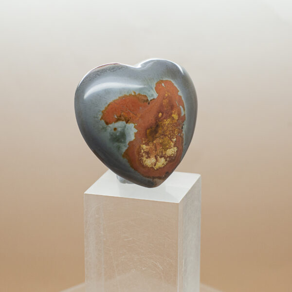 polychrome jasper heart