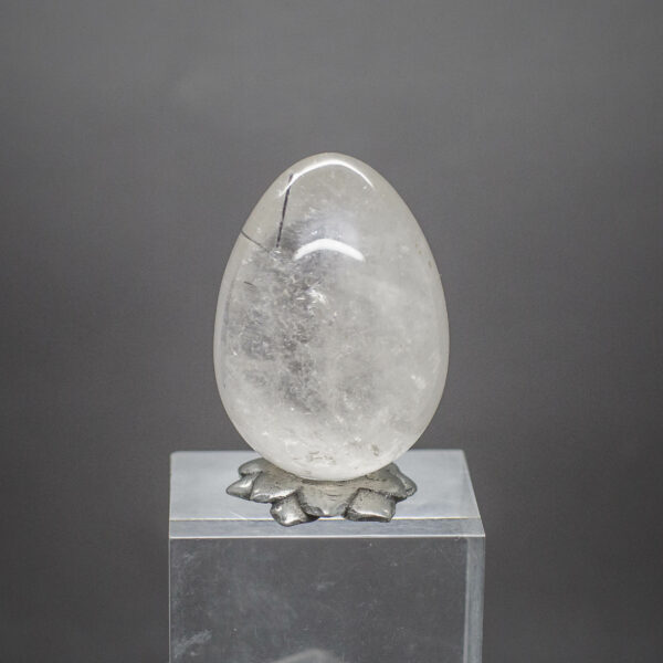 tourmalined quartz egg