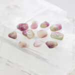 tourmaline pink tumbled bracelet