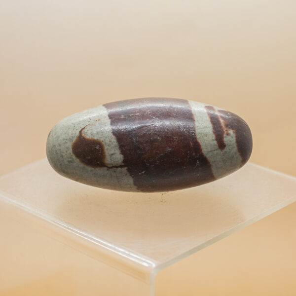 shiva lingam namarda river india