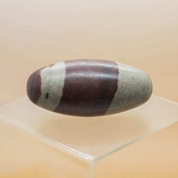 shiva lingam namarda river india
