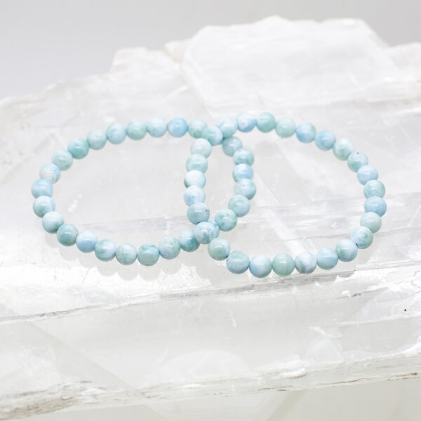 larimar bead bracelets