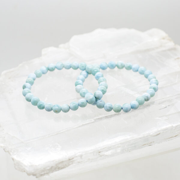 larimar bead bracelets