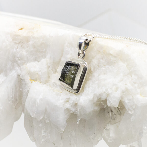 moldavite pendant