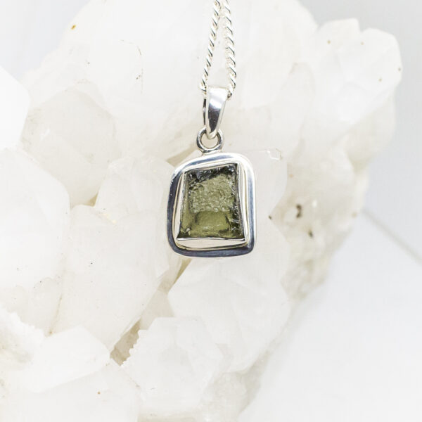 moldavite pendant