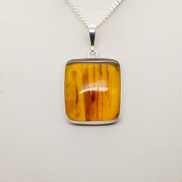 amber pendant