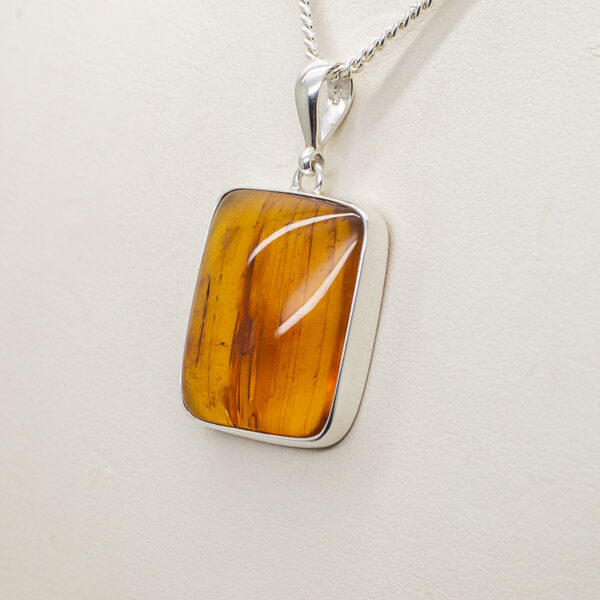 amber pendant