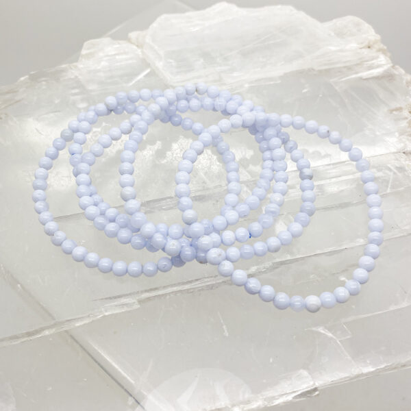 blue lace agate bracelet