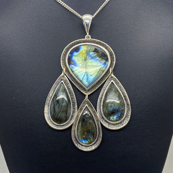 labradorite pendant