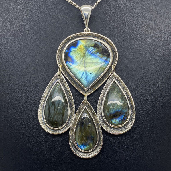 labradorite pendant