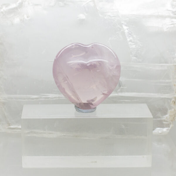 rose quartz heart