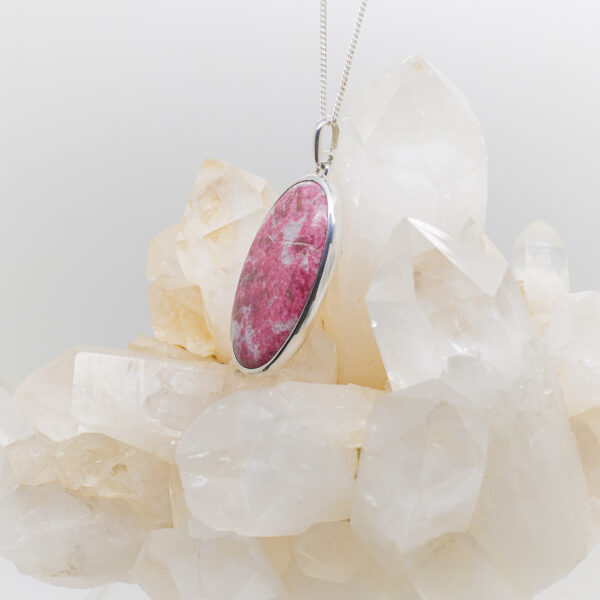 thulite pendant