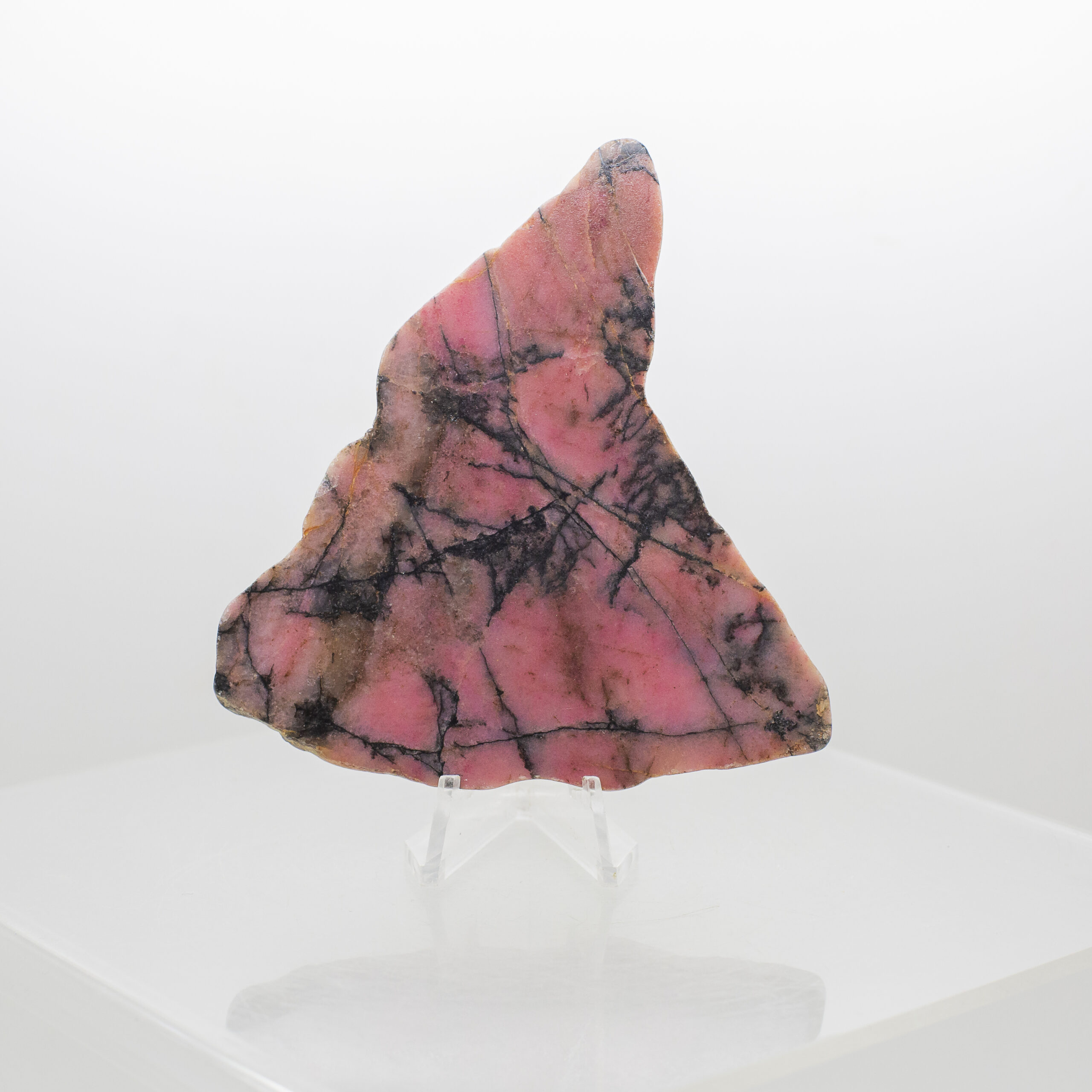 rhodonite slice