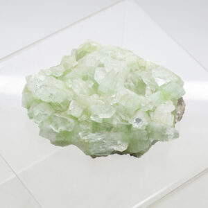 green apophyllite cluster