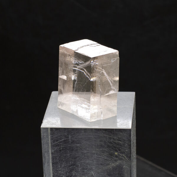 pink calcite rhomb