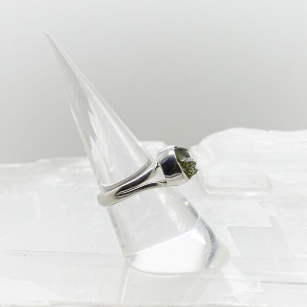 moldavite ring