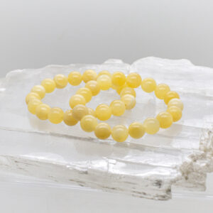 orange calcite bracelet